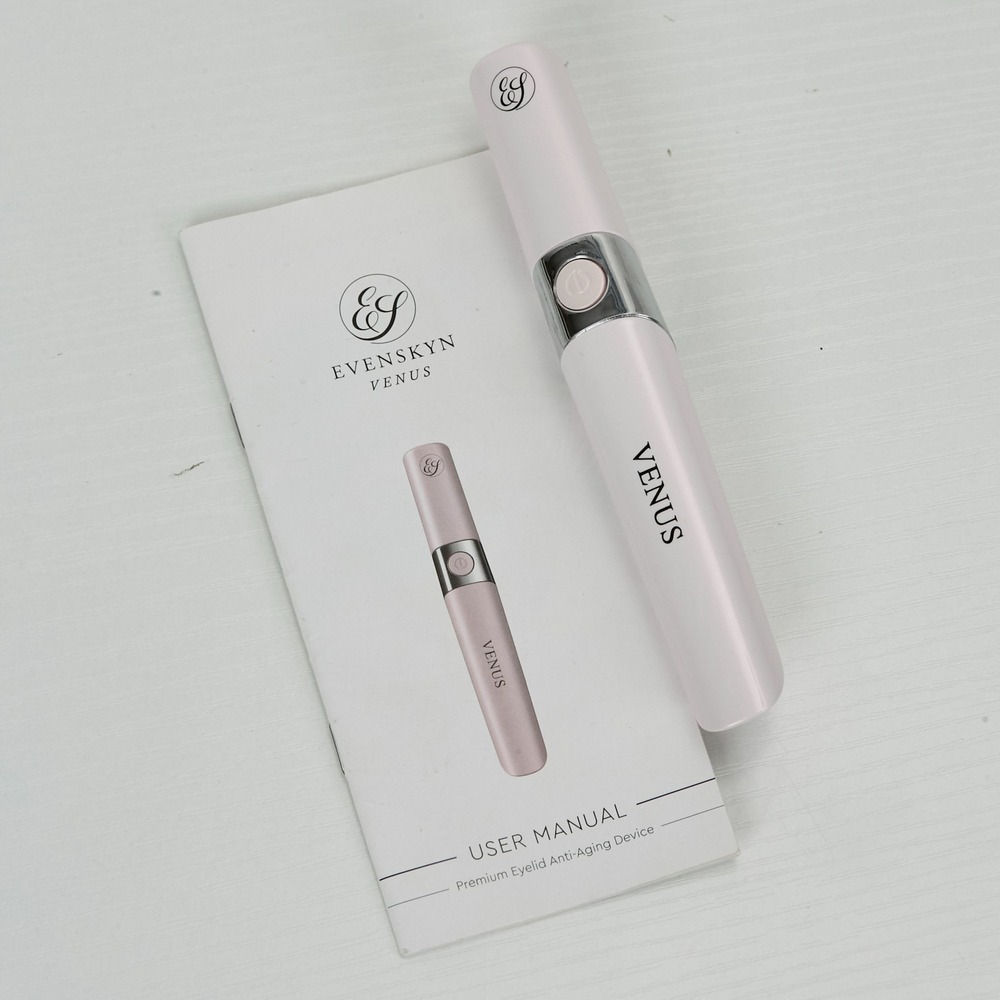 EvenSkyn Venus Premium Eyelid Anti-Aging Device White USB Rechargeable EUC